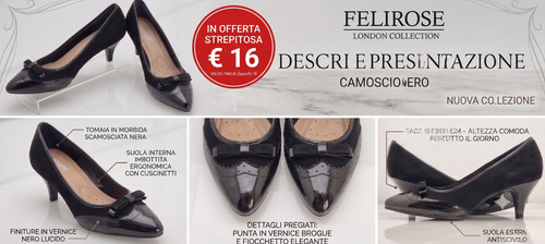 Scarpe donna tacco bassso 6 - donna,