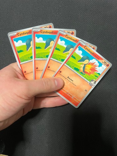 Lotto cyndaquil armonio - x4,