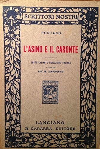 Asino caronte testo - l'asino, e