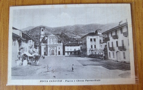 Cartolina rocca canavese - cartolina,