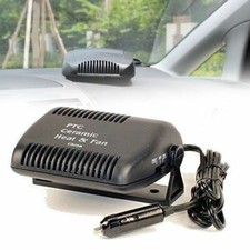 SCALDINO PER AUTO 12V TERMO VENTILATORE CERAMICO CALDO FREDDO 150 WATT