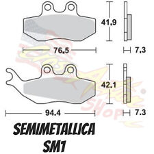 BRAKING PASTIGLIE FRENO SM1 BRAKE PADS BENELLI VELVET 125 2009 ANTERIORE FRONT