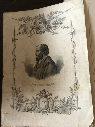 Libro antico orlando - libro, furioso