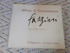 RARO  FOLDER CON I 20 DISEGNI DI PERICLE FAZZINI  :  ' ALBUM DI GROTTAMMARE  '