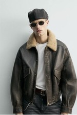 GIACCA PELLE ZARA EDIZIONE