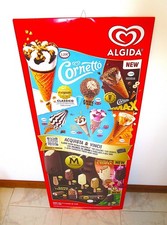 Espositore pubblicitario gelati listino prezzi ALGIDA 2025 tabella insegna bar