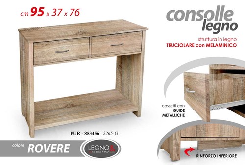Consolle cassetti tavolo - consolle,