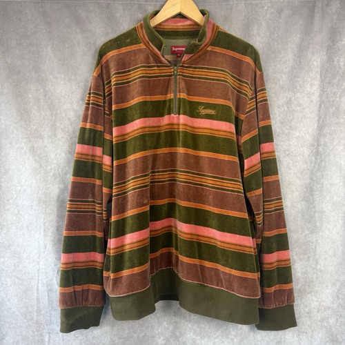 Maglione mezza zip - in, velluto