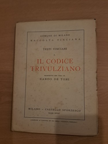 Codice trivulziano testi - codice,