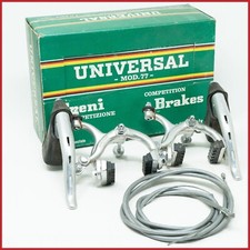 NOS UNIVERSALE mod 77 SET FRENI LEVE PINZE BICI D'EPOCA BICI STRADA