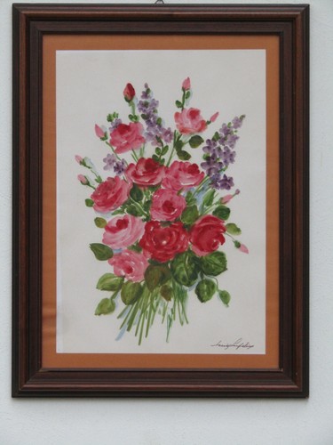 Dipinto olio carta con - dipinto,