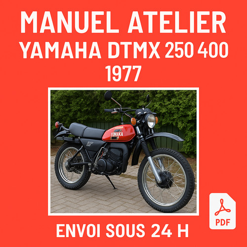 Manuel atelier yamaha - 250, et
