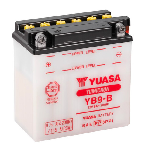 Batteria yuasa yb9 12v - batteria, yb9-b