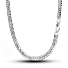 Collana maglia catena serpente