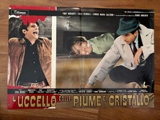 48S,FOTOBUSTA,L'UCCELLO DALLE PIUME DI CRISTALLO ARGENTO 1970 Musante SALERNO