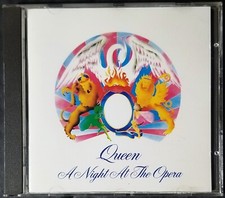 QUEEN A NIGHT AT THE OPERA CD Parlophone – CDPCSD 130 Italy 1993 Reissue Remast.