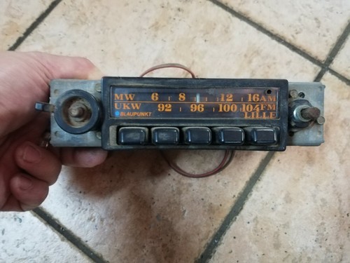 Autoradio epoca blaupunkt - epoca, fiat