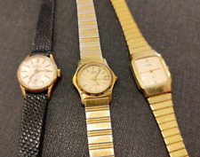LOTTO 3 OROLOGI VINTAGE DONNA MONVIS, RUBENS, CITIZEN