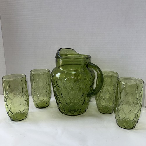 Set pezzi brocca vetro - set,