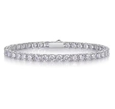 Tennis bracciale VVS1 argento