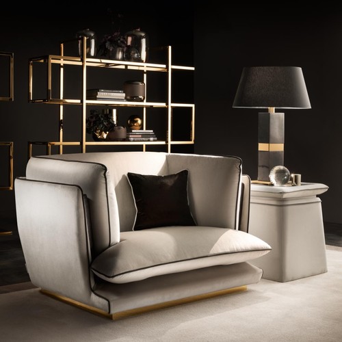 Divano poltrona design tessuto - poltrona,