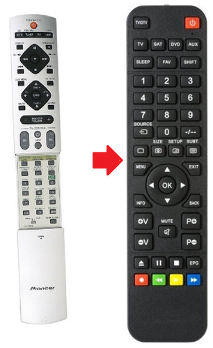 Telecomando ricambio per - telecomando,