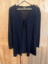 Cardigan lungo nero vintage