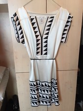 DIANE VON FURSTENBERG DVF LUSSO VESTITO SHIFT DRESS SETA NICIA ORIGINAL 8 US