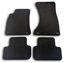 Tappetini per A4 B8 2008-2015 e A5 8TA Sportback 2009- Velluto premium Antracite