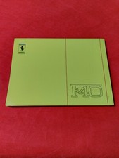 Ferrari F40 Libretto Uso E Manutenzione 88