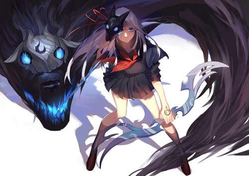 Anime gambe allargate gonna