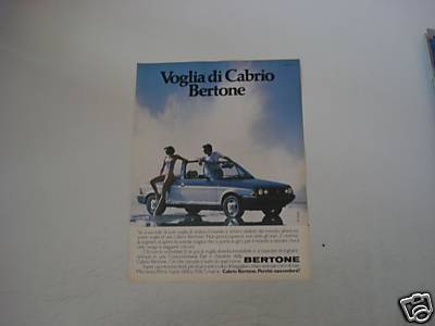Advertising pubblicità 1985 - pubblicità,