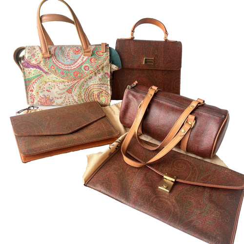 Etro paisley set borsa - paisley, di