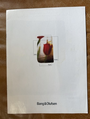 Bang olufsen 1994 see hear - bang, &