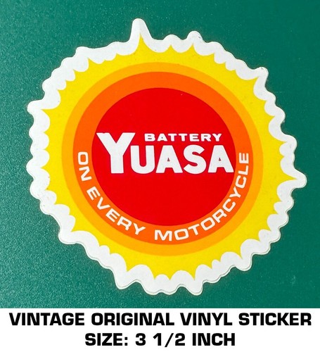 Yuasa battery batterie vintage - battery,