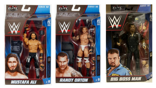 Wwe action figure serie - wwe, elite