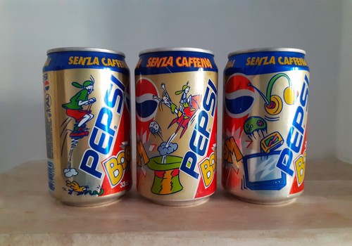 Pepsi boom 1997 3 lattine - pepsi,