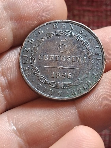 Centesimi 1826 regno di - 1826,