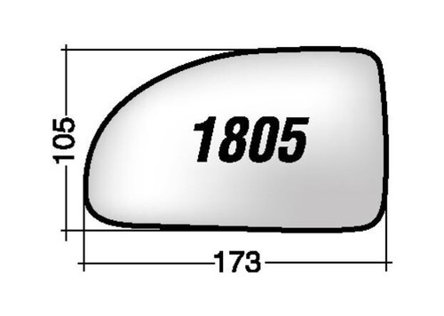 Per kia rio 2000 - 2000-2002, vetro