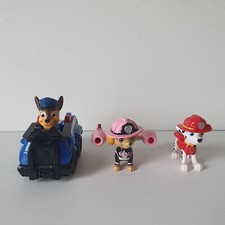 Set personaggi Paw Patrol con veicolo - Chase, Skye, Marshall