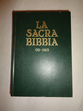 LA SACRA BIBBIA CEI - UECI CONFERENZA EPISCOPALE ITALIANA 1991 /104/