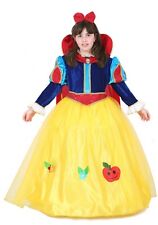 Vestito costume carnevale bambina Biancaneve taglia 3 anni 3/4