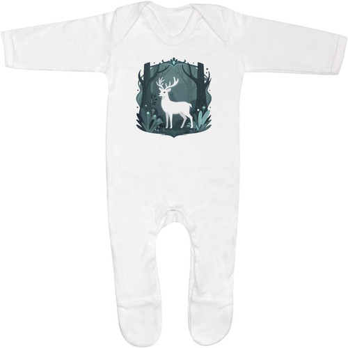Ethereal white stag spirit - white,