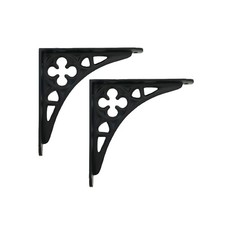 Coppia di staffe per mensole