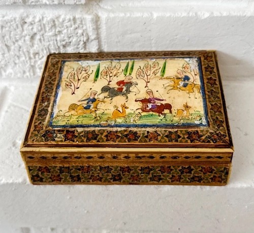 Scatola persiana vintage