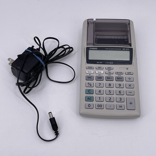 Casio 8te calcolatrice di - casio, hr-8te