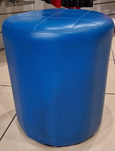 Divano cilindrico tipo pouff - divano,