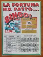 VECCHIA LOCANDINA GRATTA E