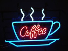 Insegna Neon Caffè Luce