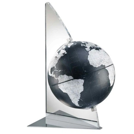 Mappamondo vela inox marmo - mappamondo,